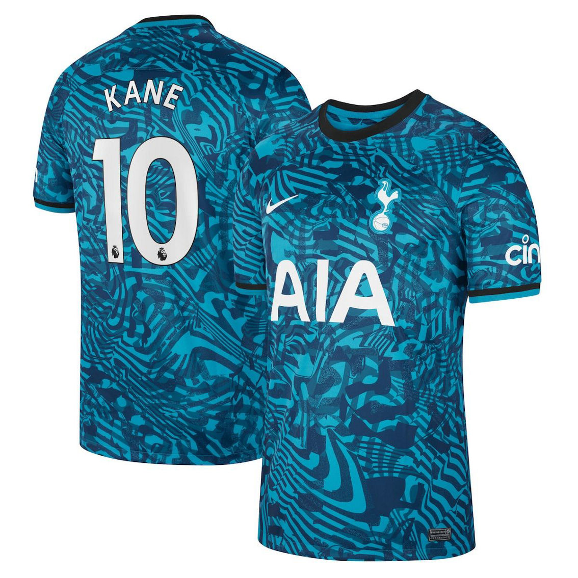 Men's Nike Harry Kane Blue Tottenham Hotspur 2022/23 Third Replica Player Jersey - Image 2 of 4