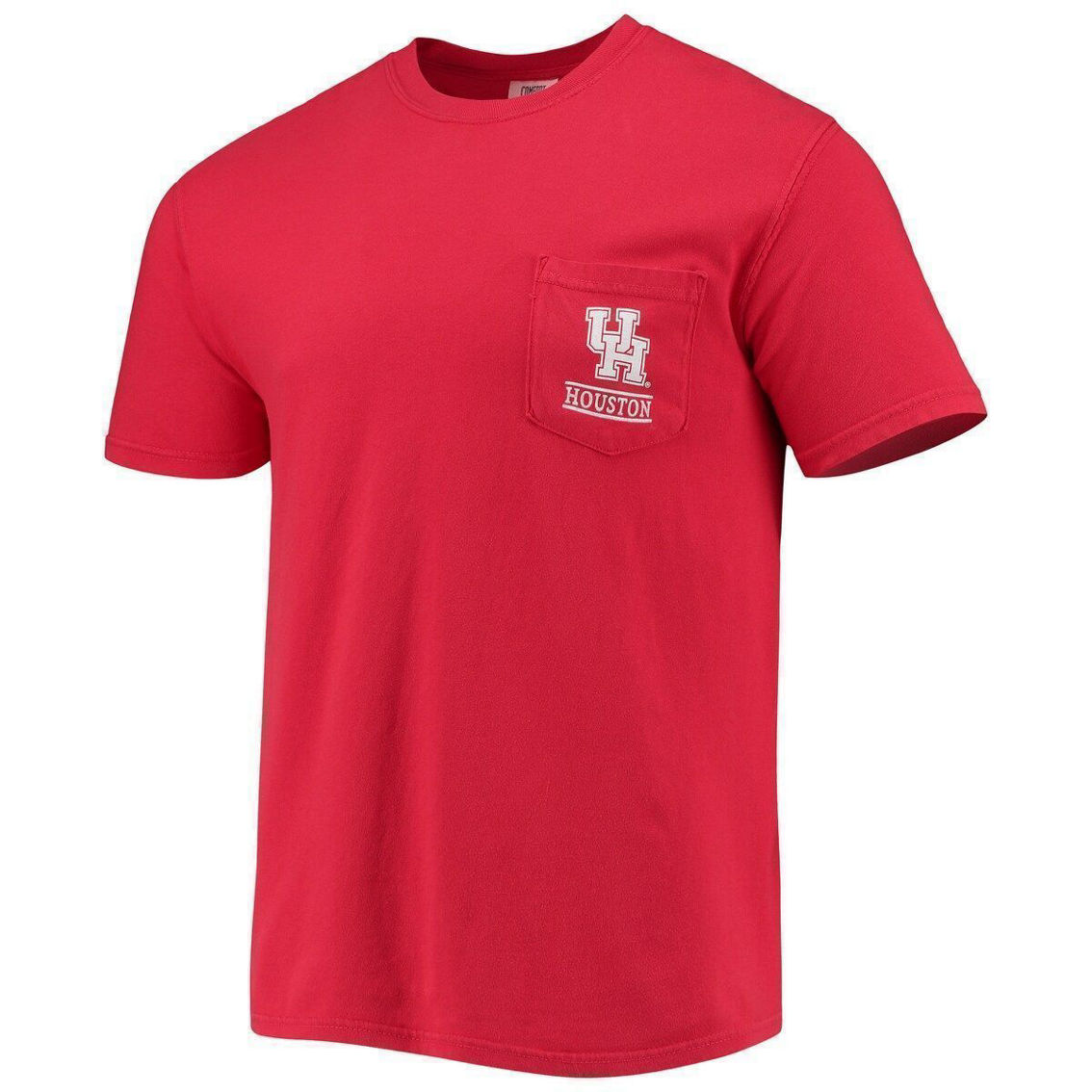 Image One Men's Red Houston Cougars Circle Campus Scene T-Shirt - Image 3 of 4