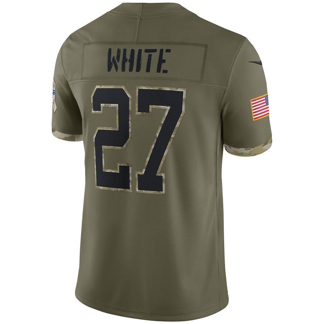 Nike Men's Tre'Davious White Olive Buffalo Bills 2022 Salute To Service Limited Jersey - Image 4 of 4