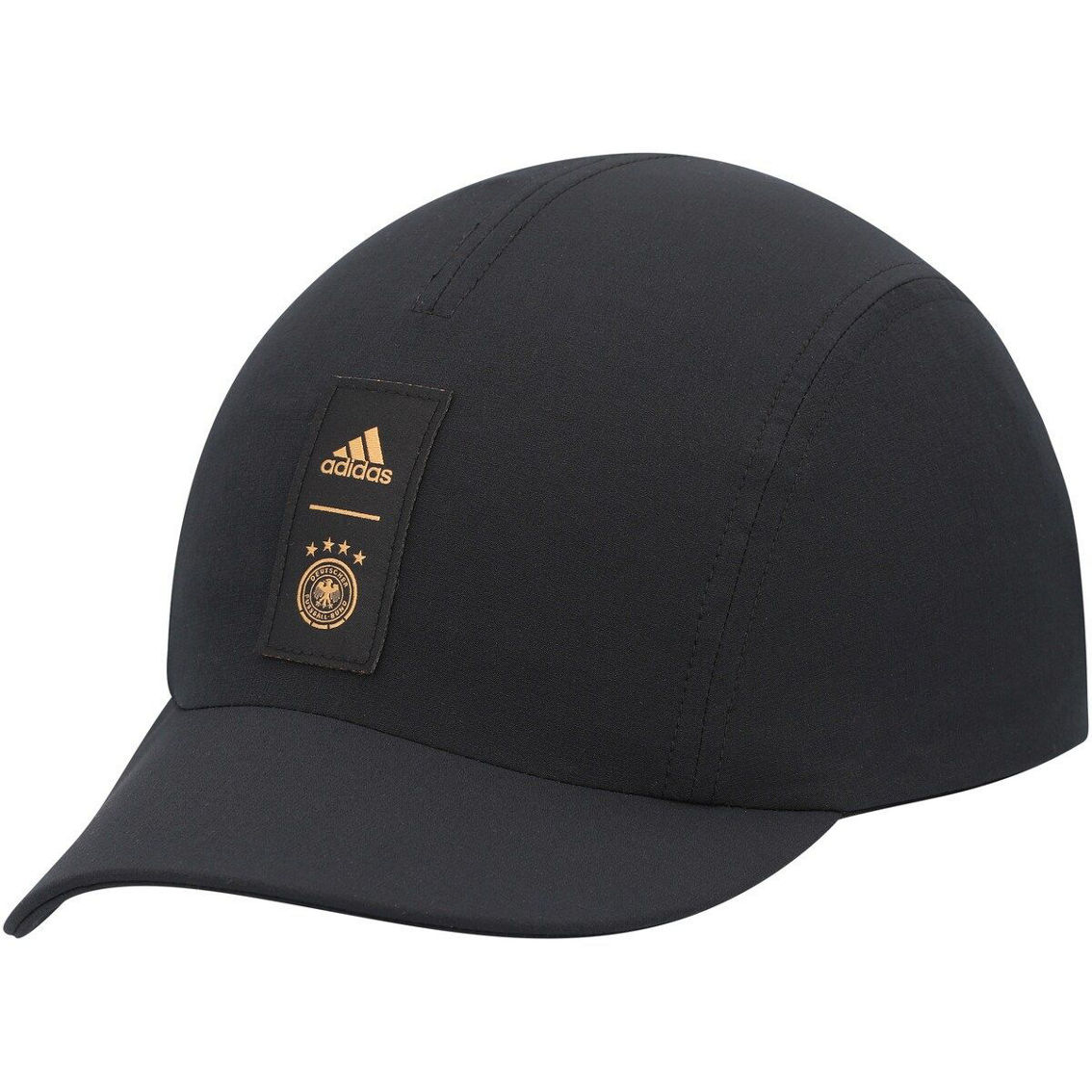 adidas Men's Black Germany National Team Team Inclu Adjustable Hat - Image 2 of 4