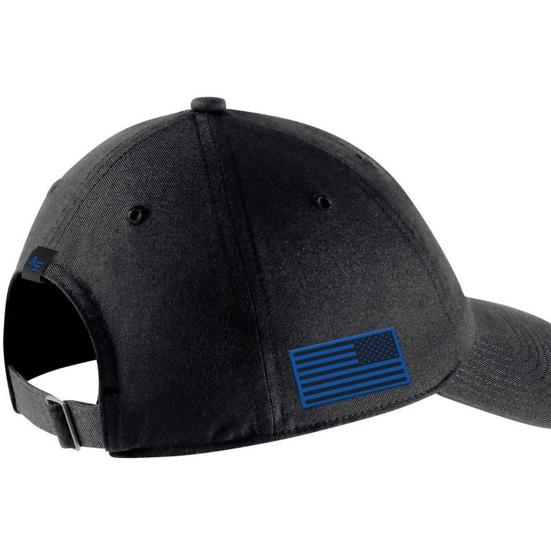 Nike Men's Black Air Force Falcons Space Force Rivalry L91 Adjustable Hat - Image 3 of 3