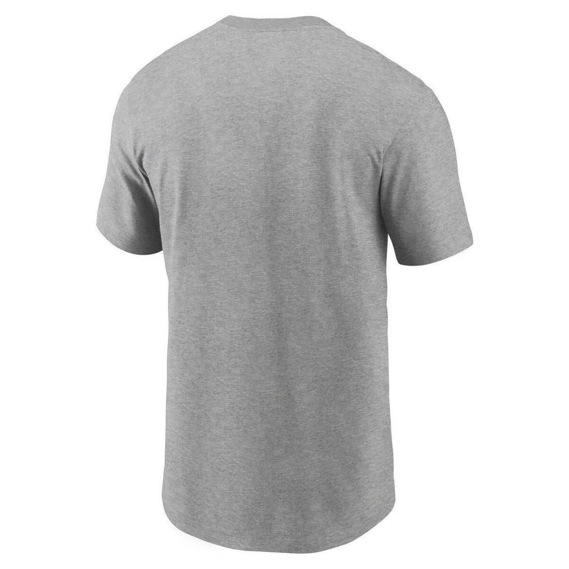 Nike Men's Heathered Gray Tampa Bay Buccaneers Hometown Collection Cannons T-Shirt - Image 4 of 4