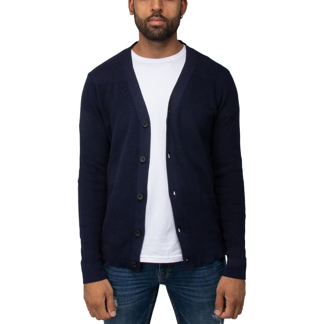 Men's Cotton Cardigan Sweater - Image 3 of 3