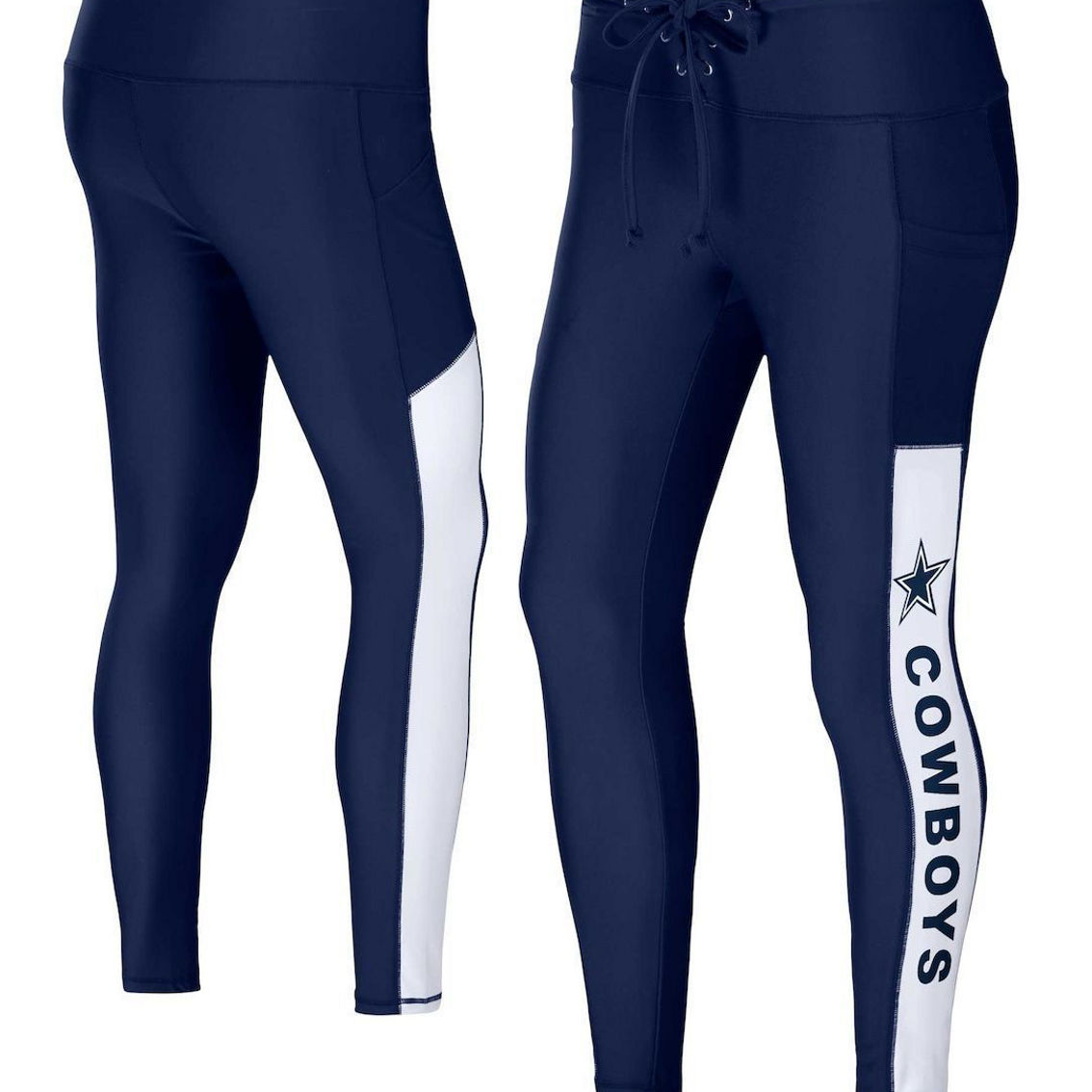 Wear By Erin Andrews Women's Navy Dallas Cowboys Leggings, Fan Shop