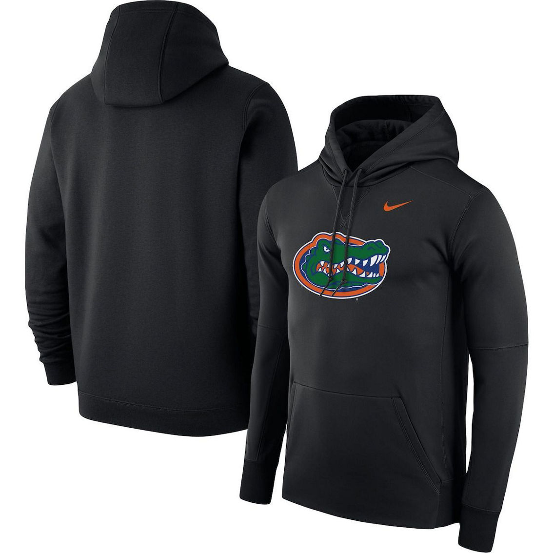 Nike Men's Black Florida Gators Logo Club Pullover Hoodie - Image 2 of 4