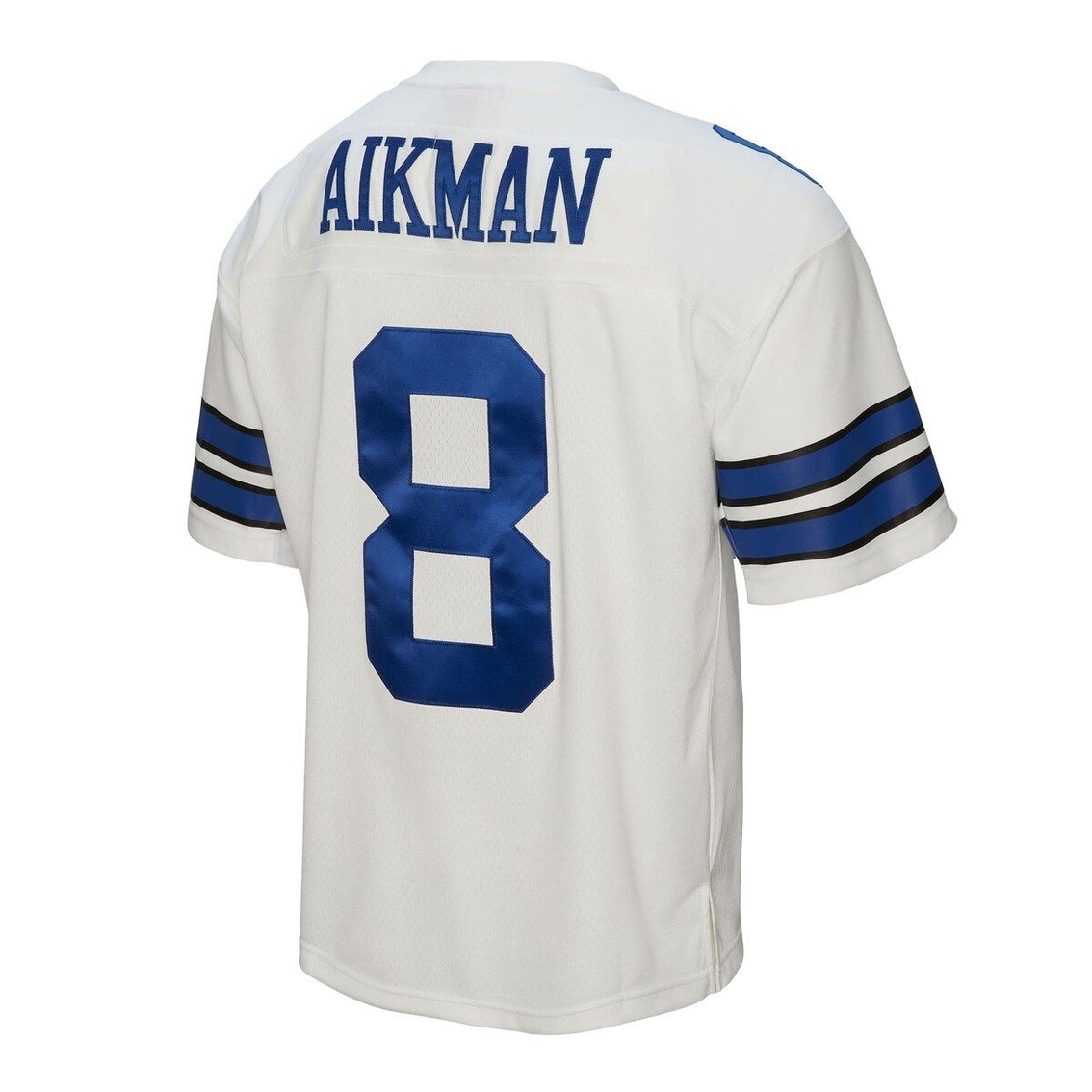 Mitchell & Ness Men's Troy Aikman White Dallas Cowboys Legacy Replica Jersey - Image 4 of 4