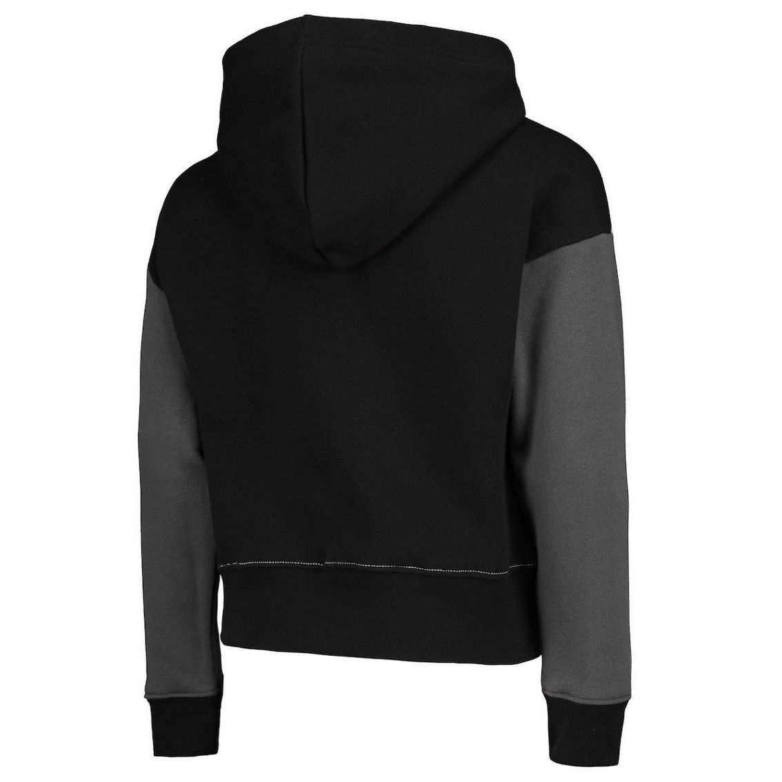 Outerstuff Girls Youth Black Vegas Golden Knights Let's Get Loud Pullover Hoodie - Image 4 of 4