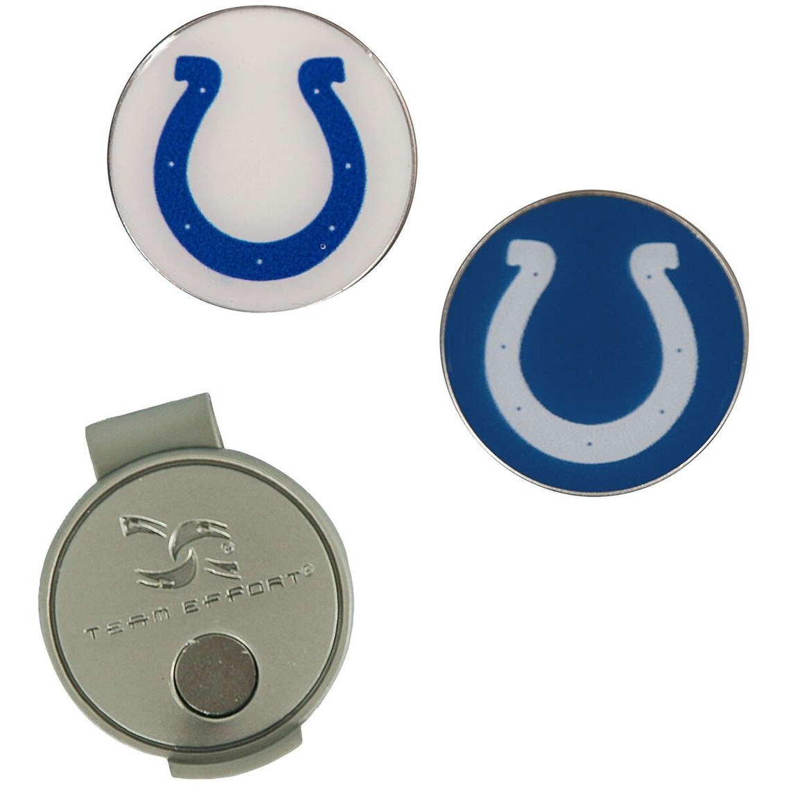Team Effort Indianapolis Colts Hat Clip & Ball Markers Set - Image 2 of 3