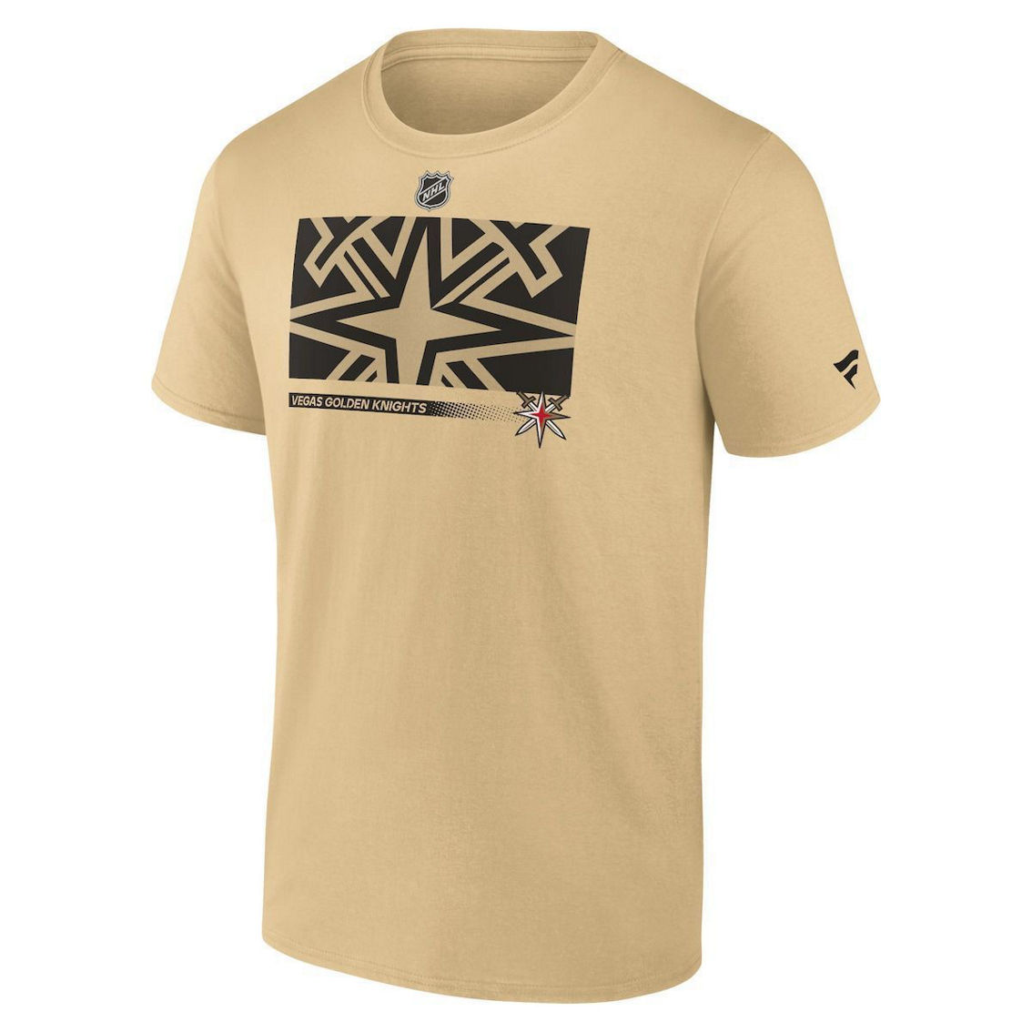 Fanatics Branded Men's Black Vegas Golden Knights Authentic Pro Core Collection Secondary T-Shirt - Image 3 of 4