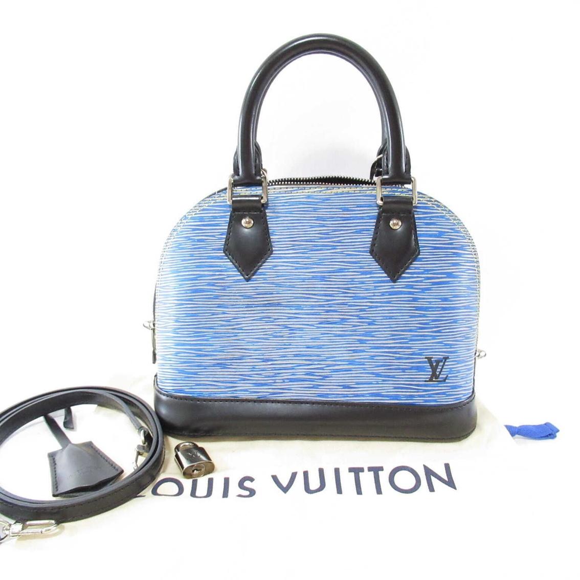 Louis Vuitton Epi Alma Bb Denim Light (pre-owned), Handbags, Clothing &  Accessories