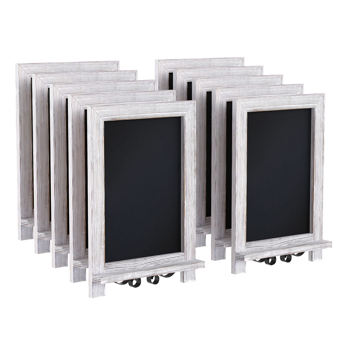 Flash Furniture 10PK Magnetic Tabletop/Hanging Chalkboards - Image 5 of 5