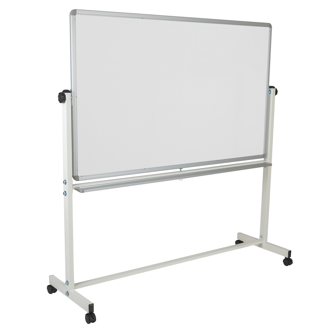 Flash Furniture Reversible Mobile Cork Board & Whiteboard-Pen Tray - Image 4 of 5