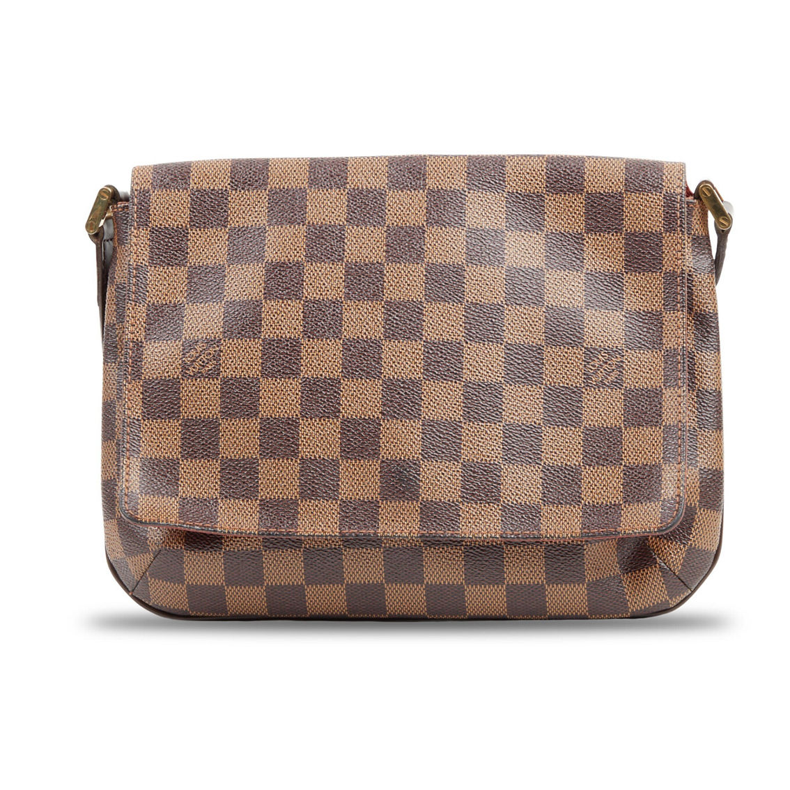 Louis Vuitton Musette Tango Damier Ebene In Good Condition Shoulder Bag