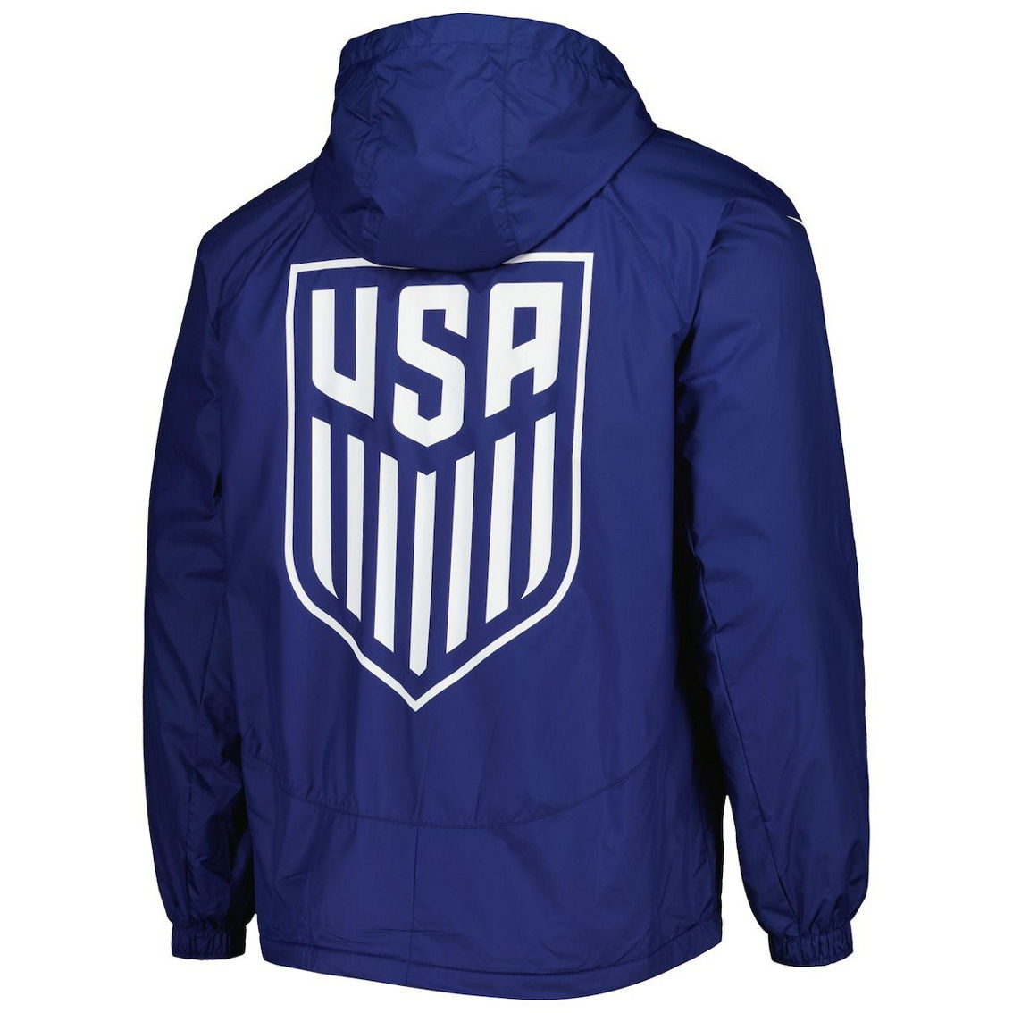 Nike Men's Navy USMNT Strike Anthem Full-Zip Hoodie Jacket - Image 4 of 4