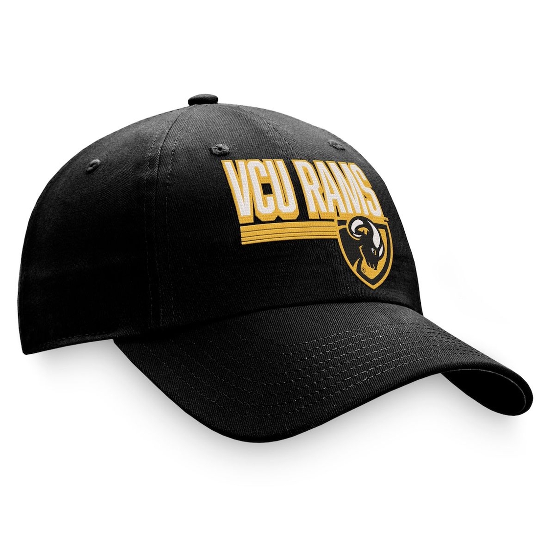 Men's Top Of The World Black Vcu Rams Slice Adjustable Hat | Hats ...