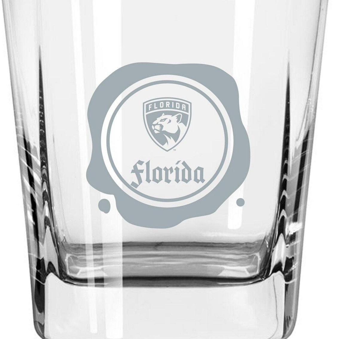 Logo Brands Florida Panthers 14oz. Frost Stamp Old Fashioned Glass - Image 2 of 2