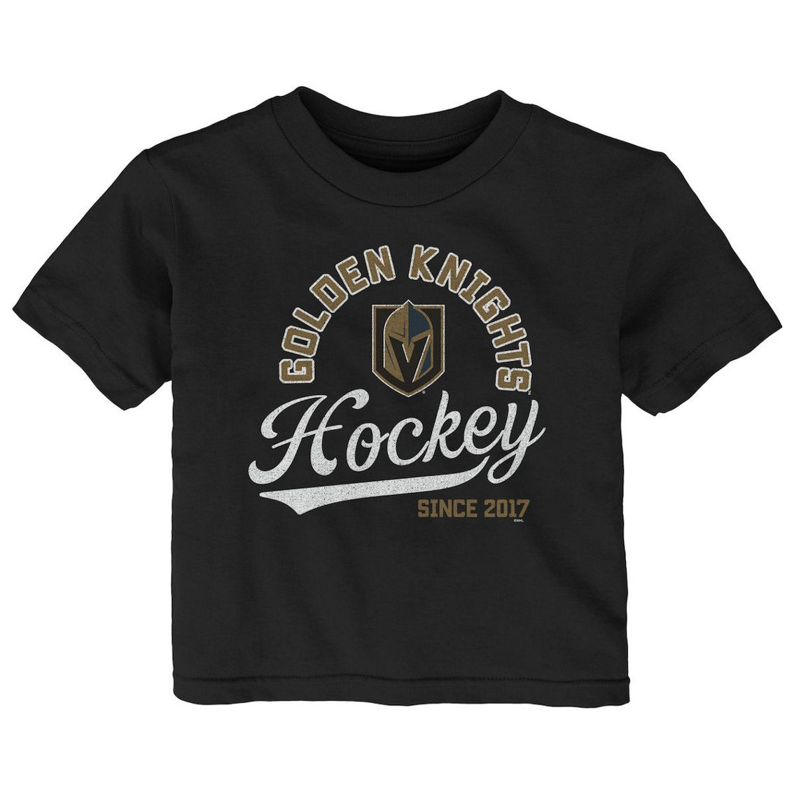 Outerstuff Infant Black Vegas Golden Knights Take The Lead T-Shirt - Image 2 of 2