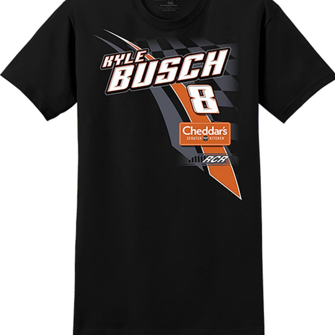 Richard Childress Racing Team Collection Men's Richard Childress Racing Team Collection Black Kyle Busch Cheddar's Lifestyle T-Shirt - Image 3 of 4
