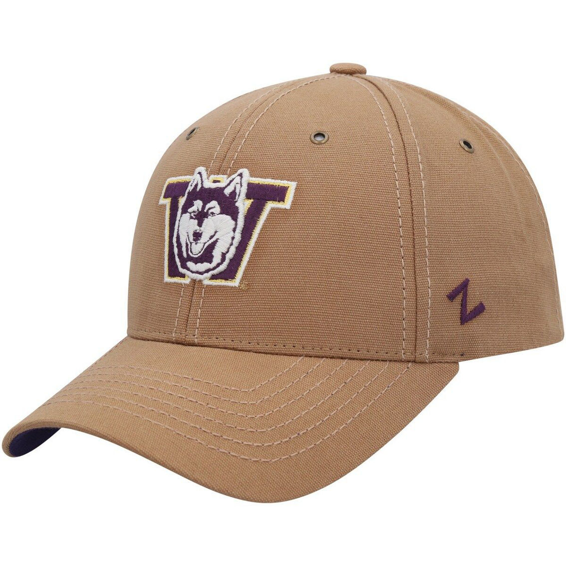 Zephyr Men's Brown Washington Huskies Handyman Adjustable Hat