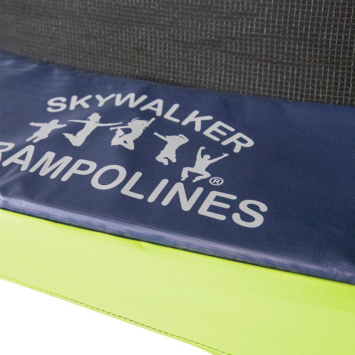 Skywalker Trampolines 15x13 Oval Trampoline Combo with Dual Color Spring Pad - Image 4 of 5