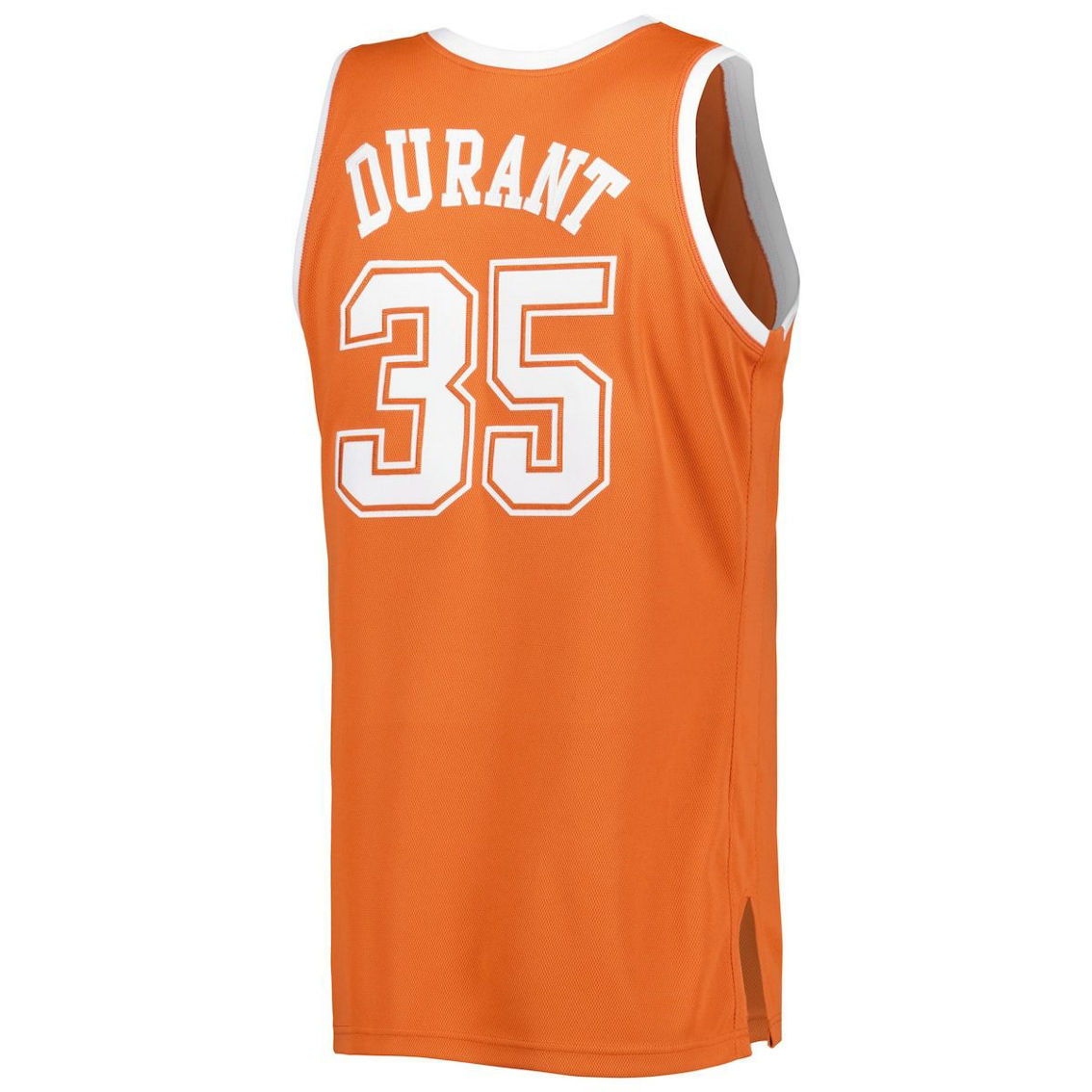 Mitchell & Ness Men's Kevin Durant Texas Orange Texas Longhorns Throwback Jersey - Image 4 of 4