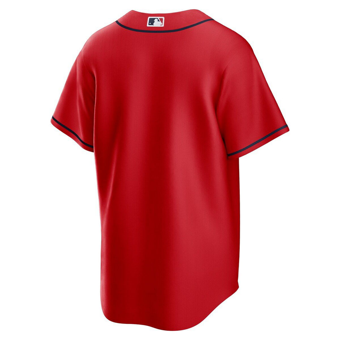 Nike Men's Red Atlanta Braves Alternate Replica Team Jersey - Image 4 of 4
