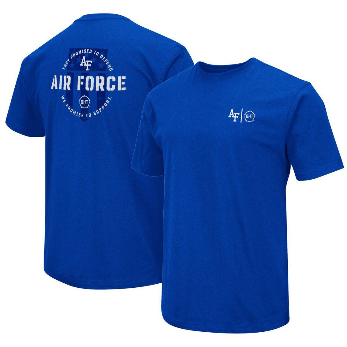 Colosseum Men's Royal Air Force Falcons OHT Military Appreciation T-Shirt - Image 2 of 4