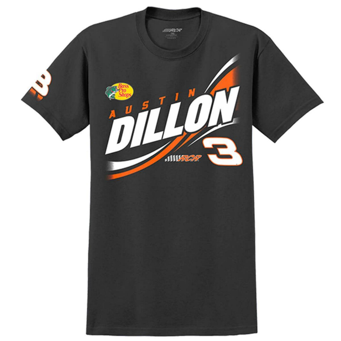 Richard Childress Racing Team Collection Men's Richard Childress Racing Team Collection Black Austin Dillon Lifestyle T-Shirt - Image 3 of 4