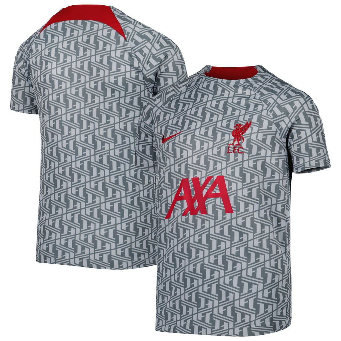 Nike Youth Gray Liverpool Pre-Match Top - Image 2 of 4