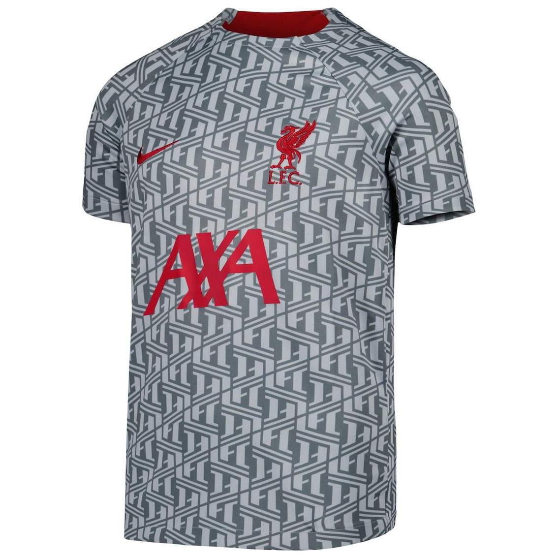 Nike Youth Gray Liverpool Pre-Match Top - Image 3 of 4
