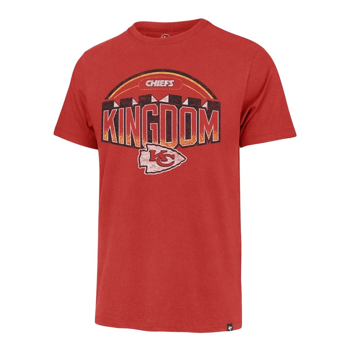 '47 Men's Red Kansas City Chiefs Regional Franklin T-Shirt - Image 3 of 4
