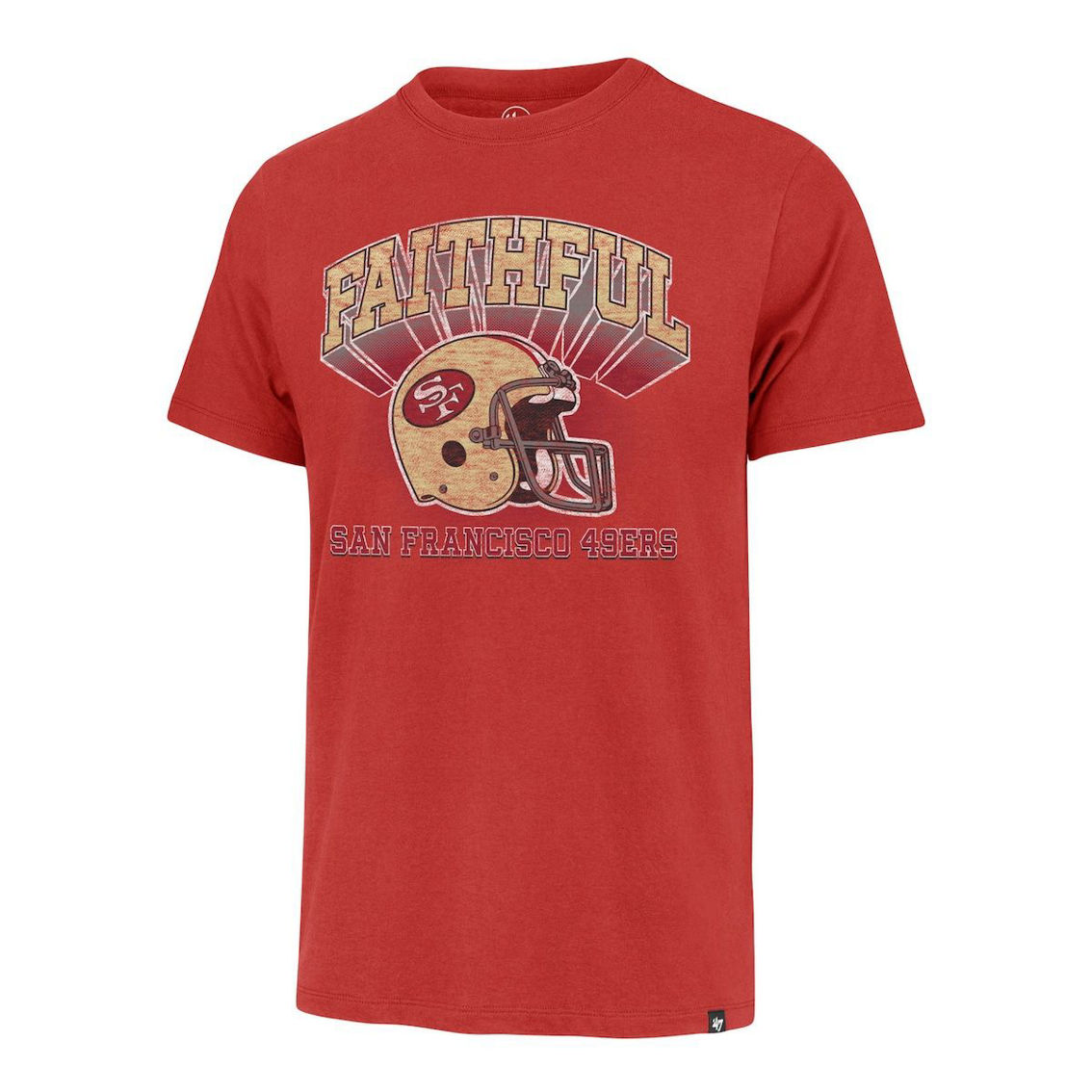 '47 Men's Scarlet San Francisco 49ers Regional Franklin T-Shirt - Image 3 of 4