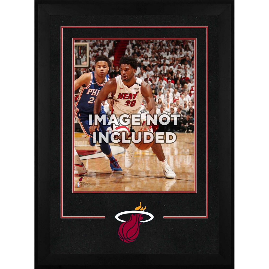 Fanatics Authentic Miami Heat Deluxe 16'' x 20'' Vertical Frame with Team Logo - Image 2 of 2