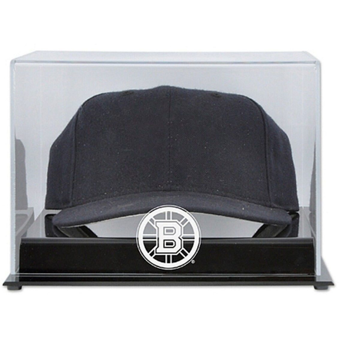 Fanatics Authentic Boston Bruins Acrylic Team Logo Cap Display Case - Image 2 of 2