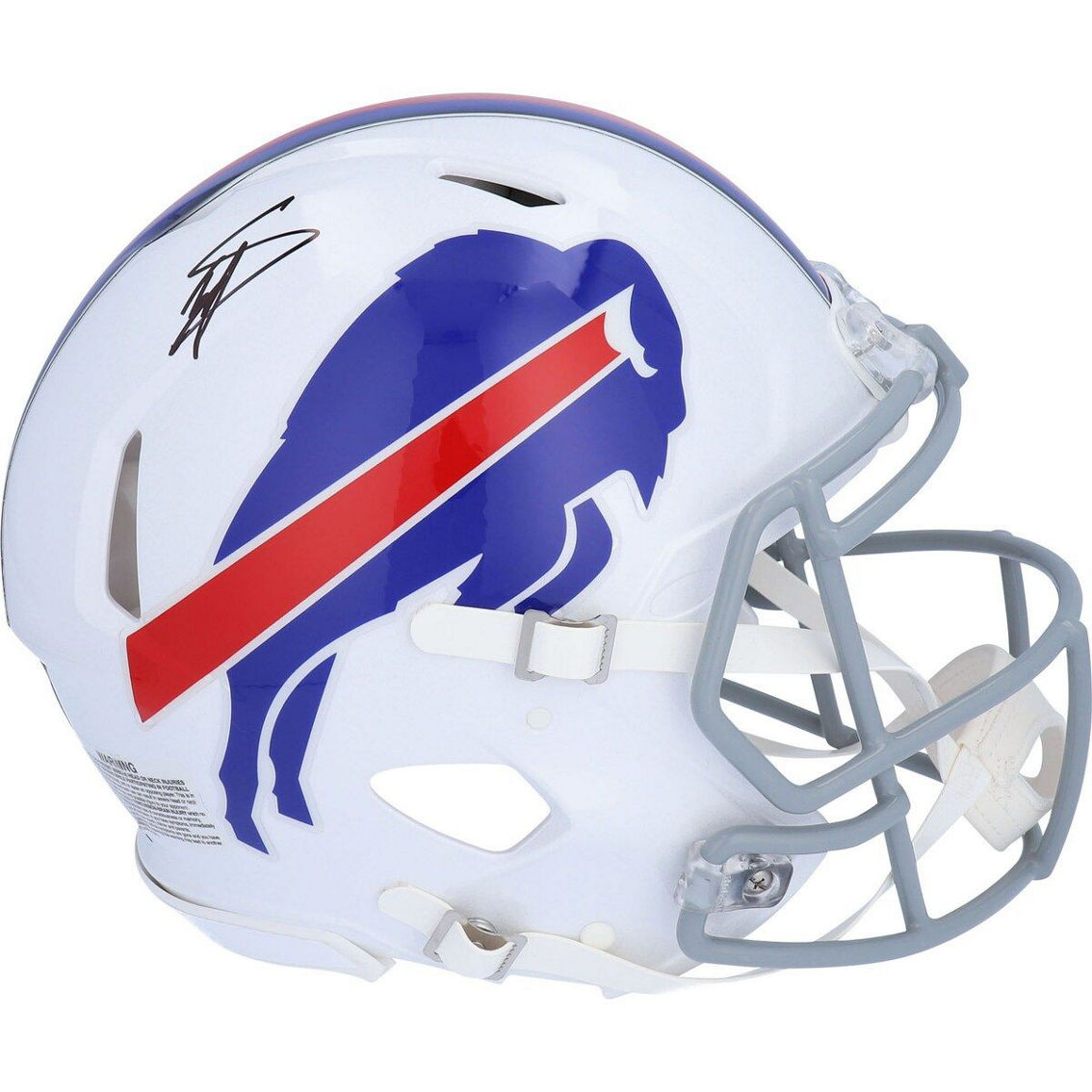 Fanatics Authentic Stefon Diggs Buffalo Bills Autographed Riddell Speed Authentic Helmet - Image 2 of 3