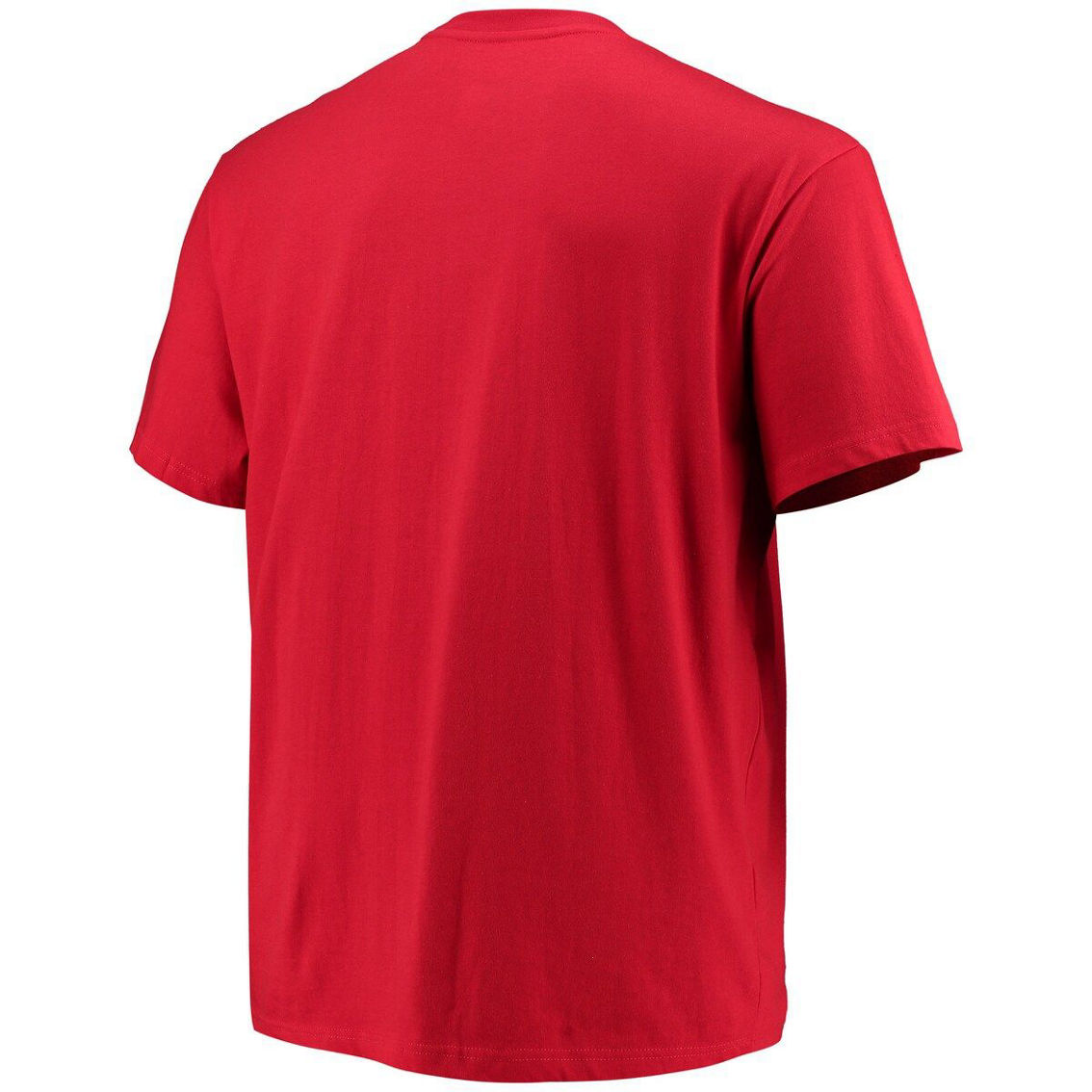 Champion Men's Red Georgia Bulldogs Big & Tall Arch Over Wordmark T-Shirt - Image 4 of 4