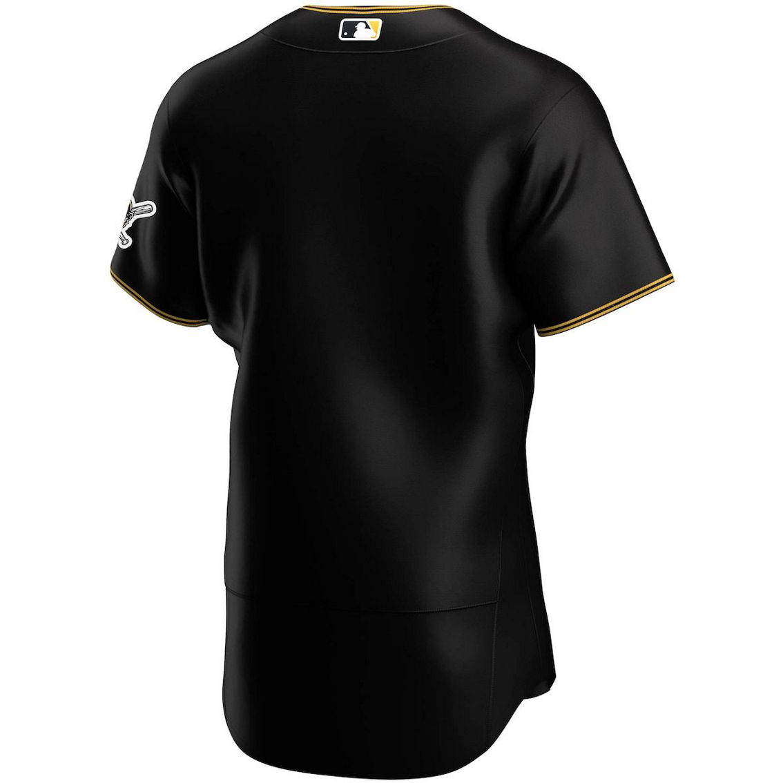 Nike Men's Black Pittsburgh Pirates Alternate Authentic Team Jersey - Image 4 of 4