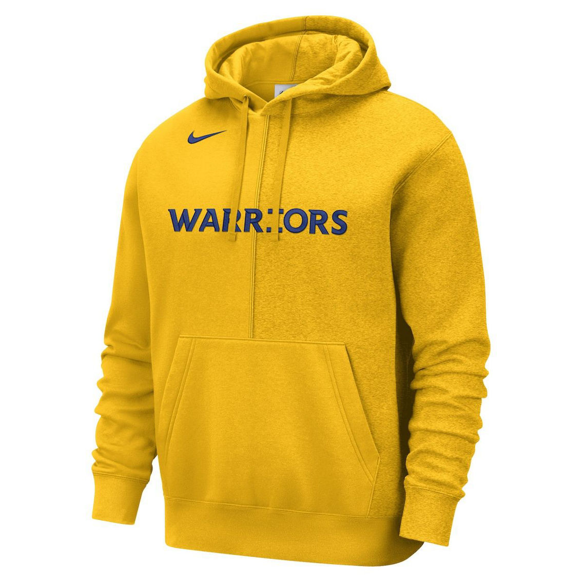 Nike Men's Gold Golden State Warriors Courtside Versus Stitch Split Pullover Hoodie - Image 3 of 4