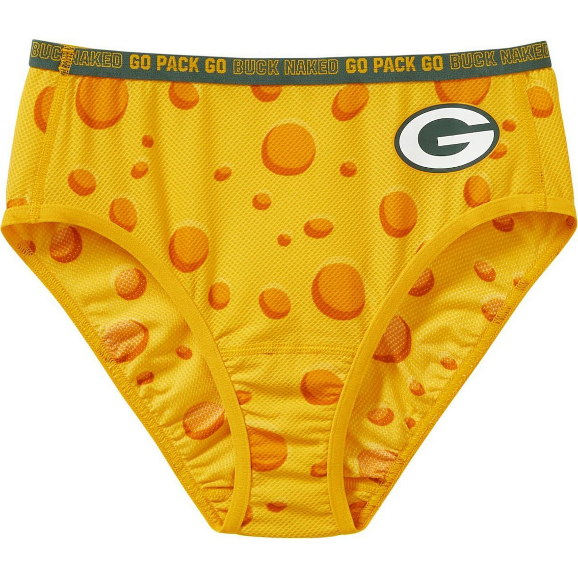 Duluth Trading Co. Women's Duluth Trading Co. Gold Green Bay Packers Cheese  Buck Naked Performance Briefs, Fan Shop