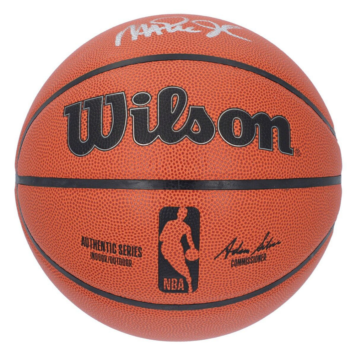 Fanatics Authentic Magic Johnson Los Angeles Lakers Autographed Wilson Authentic Series Indoor/Outdoor Basketball - Image 3 of 3