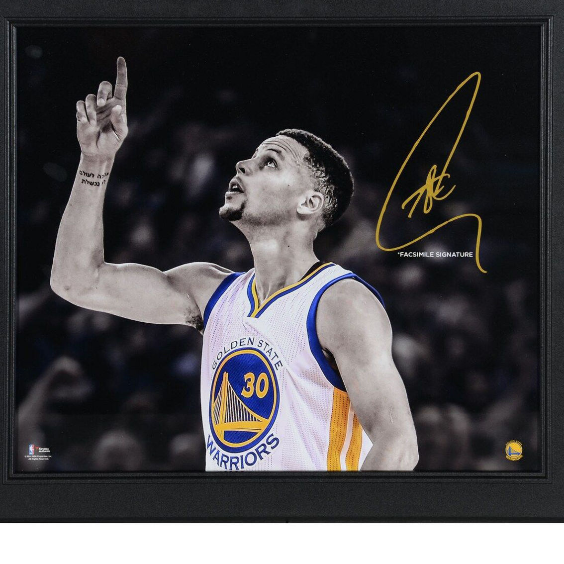 Fanatics Authentic Stephen Curry Golden State Warriors Framed 15