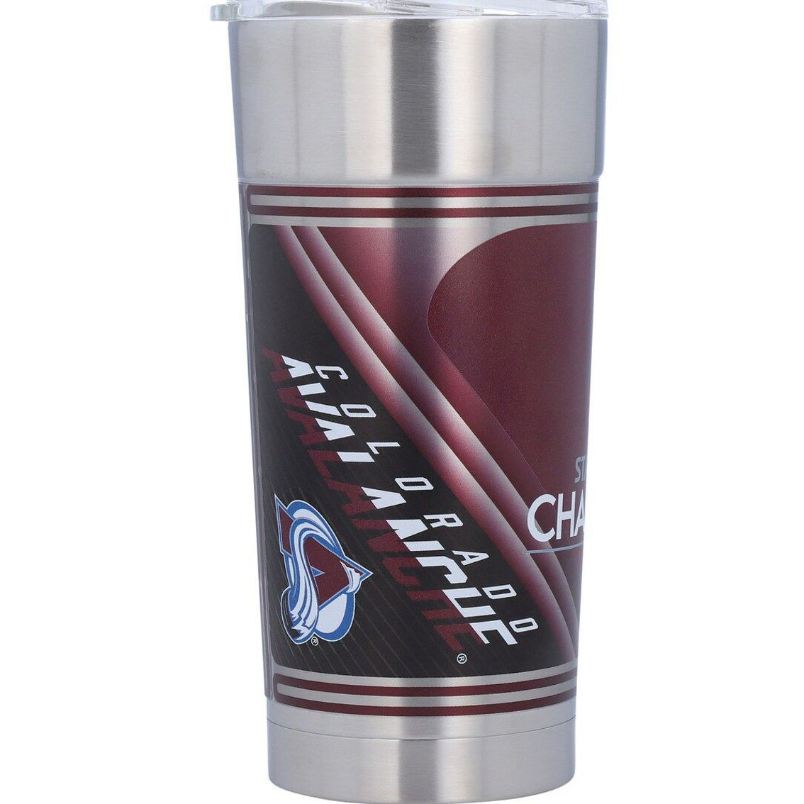 Great American Products Colorado Avalanche 2022 Stanley Cup s 24oz. Eagle Travel Tumbler - Image 4 of 4