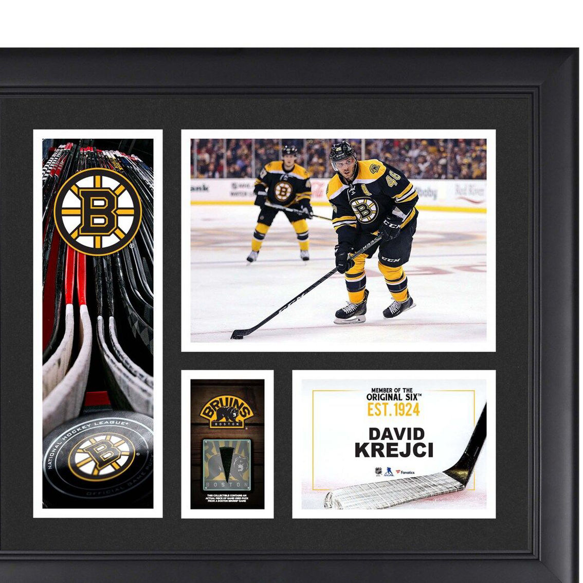 Fanatics Authentic David Krejci Boston Bruins Framed 15