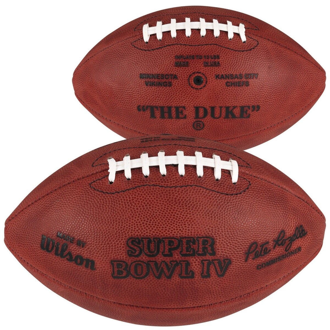 Wilson Super Bowl IV Wilson Official Game Football - Image 1 of 2