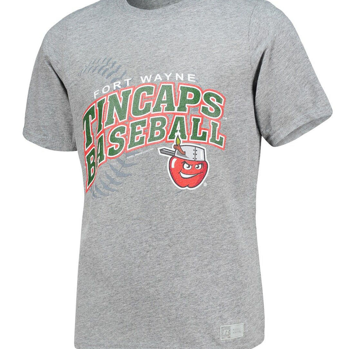 Russell Youth Russell Gray Fort Wayne TinCaps Essential T-Shirt - Image 3 of 4