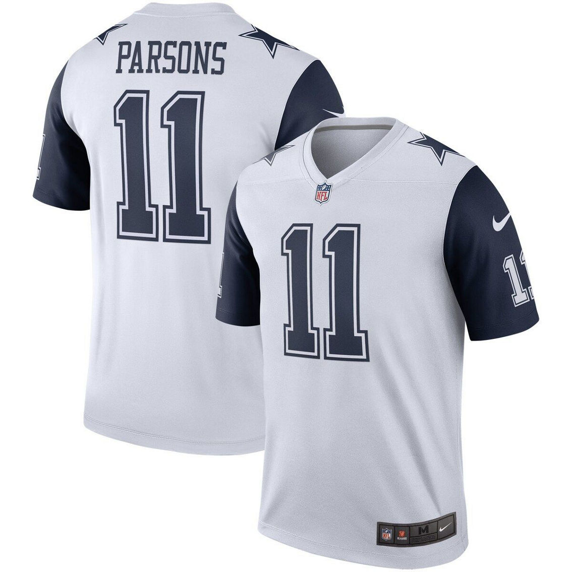 Nike Men's Micah Parsons White Dallas Cowboys Alternate Legend Jersey - Image 1 of 4