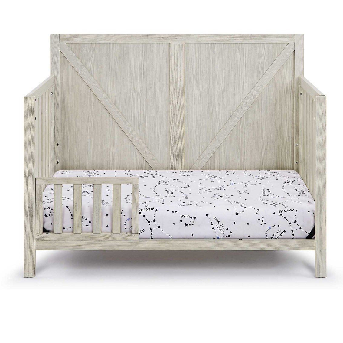 Suite Bebe Barnside 4-in-1 Convertible Crib Washed Gray - Image 3 of 5