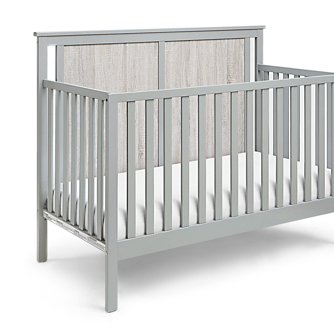 Suite Bebe Connelly 4-in-1 Convertible Crib Gray/Rockport Gray - Image 2 of 5