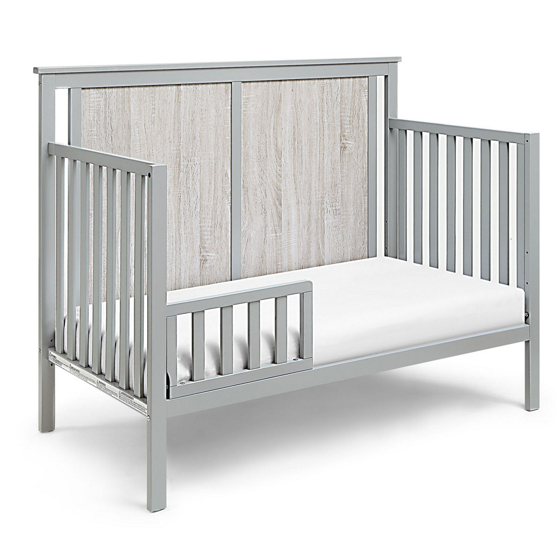 Suite Bebe Connelly 4-in-1 Convertible Crib Gray/Rockport Gray - Image 3 of 5