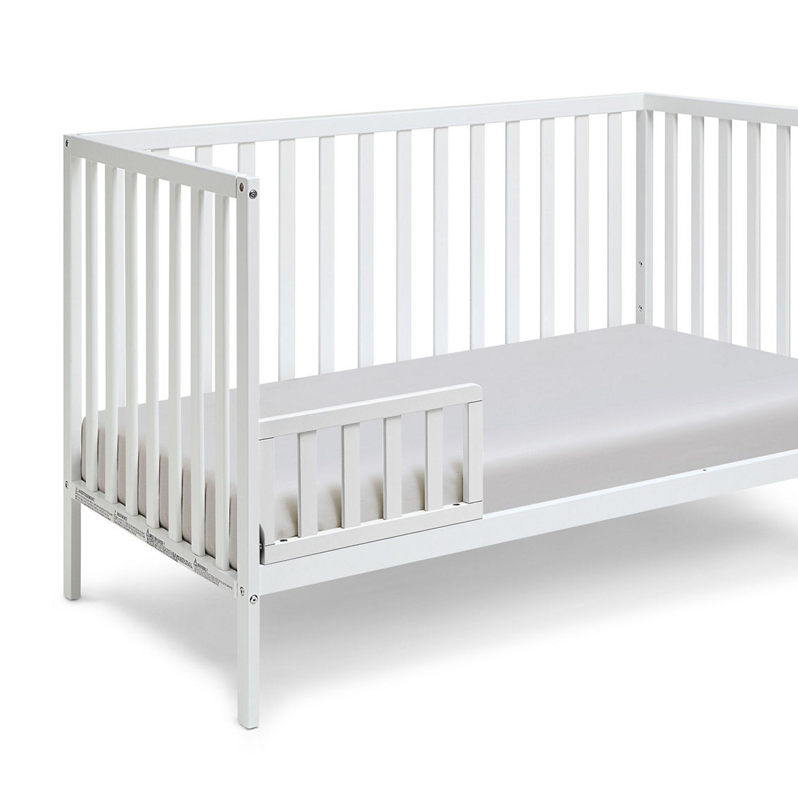 Suite Bebe Palmer 3-in-1 Convertible Island Crib White - Image 4 of 5